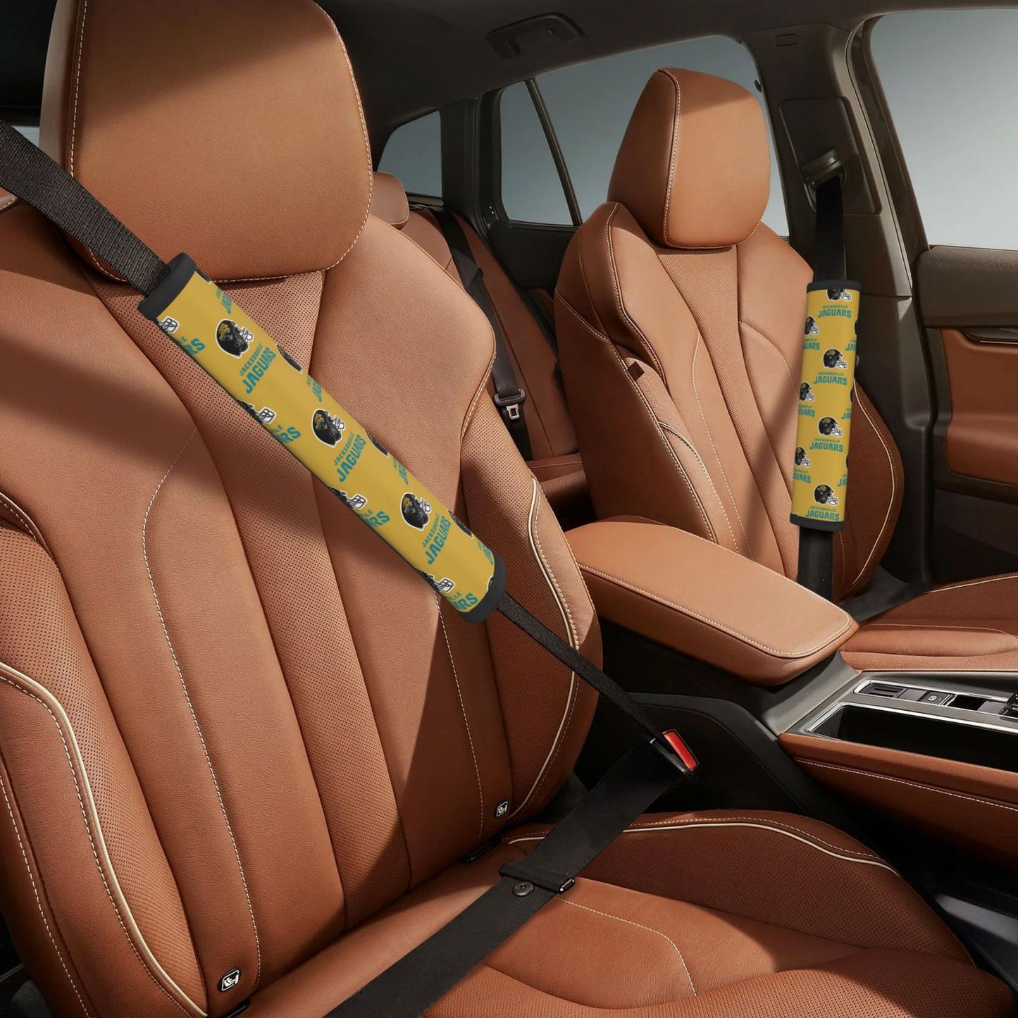 Jacksonville Jaguars Car seat belt shoulder strap adult seat belt protective cover