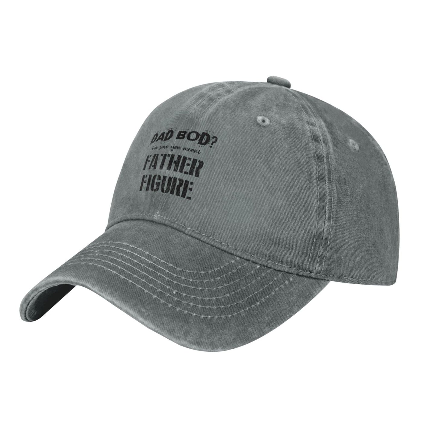 Dad Bod Father Figure Printing unisex baseball cap adjustable hats Outdoor leisure hat trucker cap