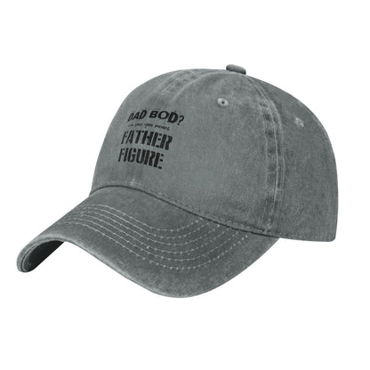 Dad Bod Father Figure Printing unisex baseball cap adjustable hats Outdoor leisure hat trucker cap