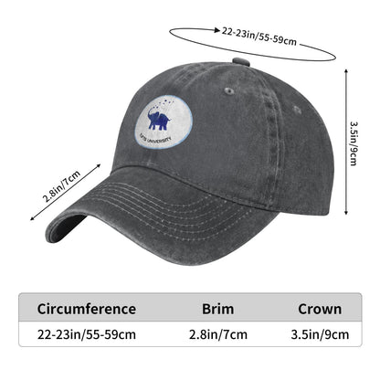 Tufts University(2) Printed unisex baseball cap adjustable cap outdoor sun hats trucker hat