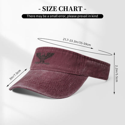 US-O6 Insignia Printing adjustable Empty Top Baseball Sun Cap unisex outdoor sport hat veterans gift