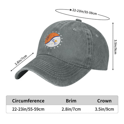 Columbiana County Printed unisex baseball cap adjustable cap outdoor sun hats trucker hat