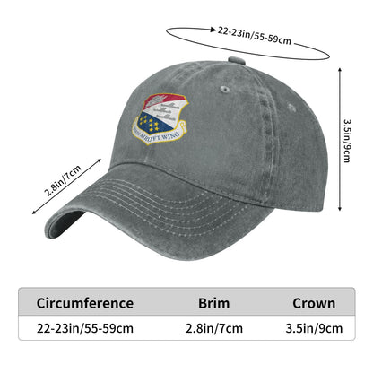 934th Airlift Wing Printing unisex baseball cap adjustable cap veteran gift