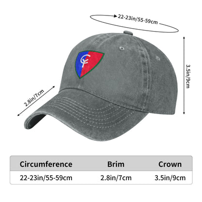 38th Infantry Division SSI Printed unisex baseball cap adjustable cap outdoor sun hats trucker hat