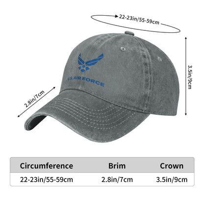 United States Air Force Printing unisex baseball cap adjustable cap veteran gift