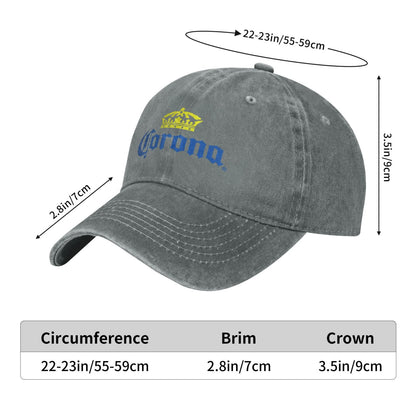 CORONA Printed unisex baseball cap adjustable cap outdoor sun hats trucker hat