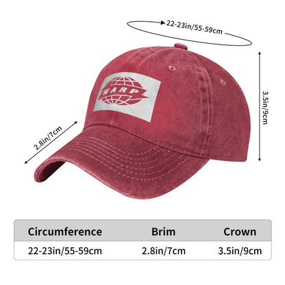 Warp Printed unisex baseball cap adjustable cap outdoor sun hats trucker hat