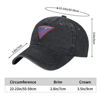 Carrier Air Wing Seven Printed unisex baseball cap adjustable cap outdoor sun hats trucker hat