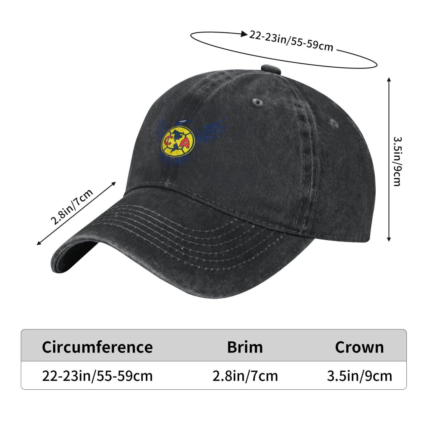 Club America Eagle 2 Printed unisex baseball cap adjustable cap outdoor sun hats trucker hat