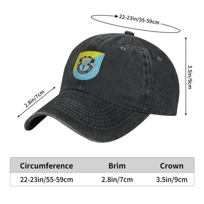8TH Special Forces Group Printed unisex baseball cap outdoor hats adjustable cap trucker gift hat