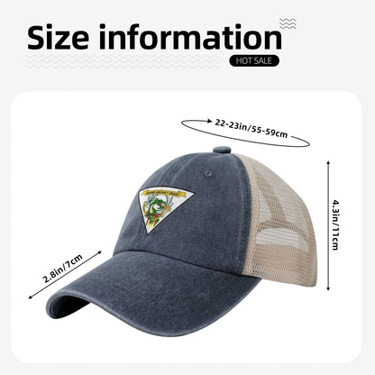 MAG-16 Insignia Printed unisex baseball cap adjustable grid baseball cap veteran gift
