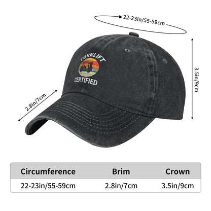 Funny CERTIFIED Printed unisex baseball cap adjustable cap outdoor sun hats trucker hat