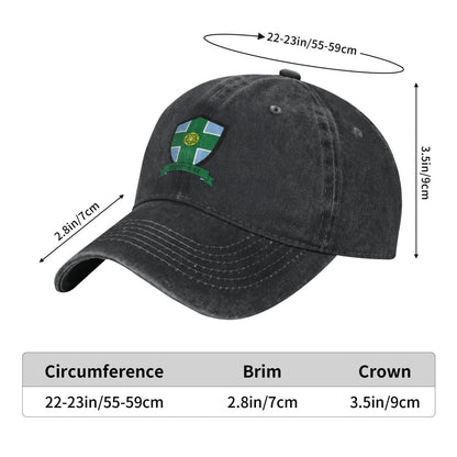 Derbyshire County Printed unisex baseball cap adjustable cap outdoor sun hats trucker hat