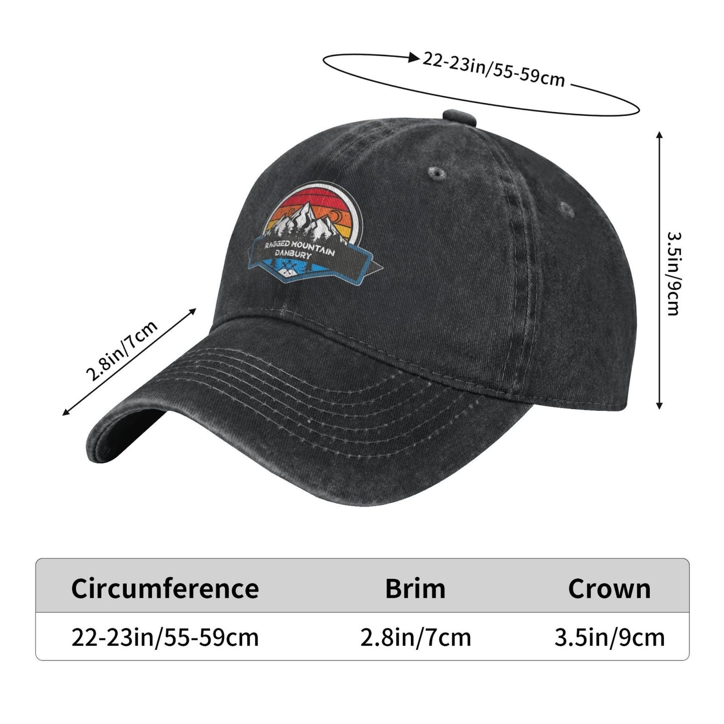 Ragged Mountain Danbury Printed unisex baseball cap adjustable cap outdoor sun hats trucker hat