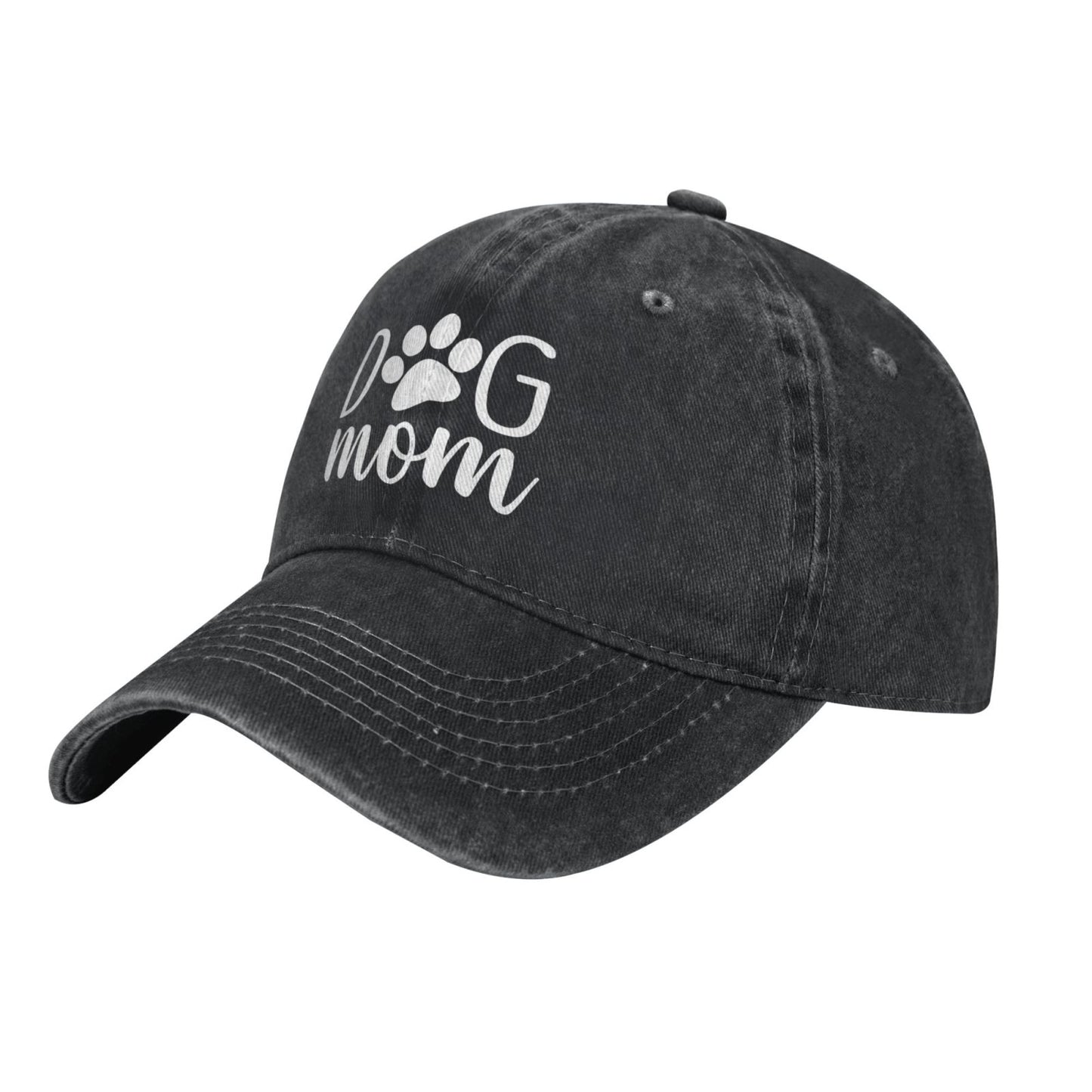 Dog Mom Prints Printed unisex baseball cap adjustable cap outdoor sun hats trucker hat