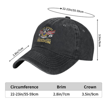Eagle US 250 Yrs Freedom Printed unisex baseball cap outdoor hats adjustable cap trucker gift hat