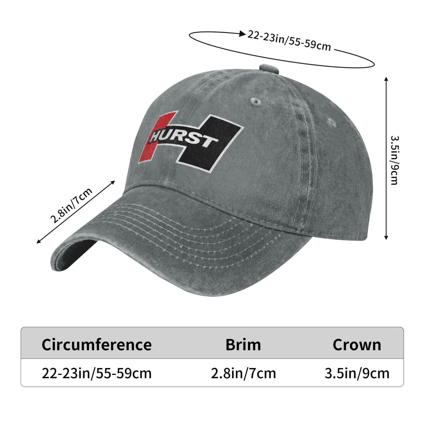 Hurst Performance Printed unisex baseball cap adjustable cap outdoor sun hats trucker hat