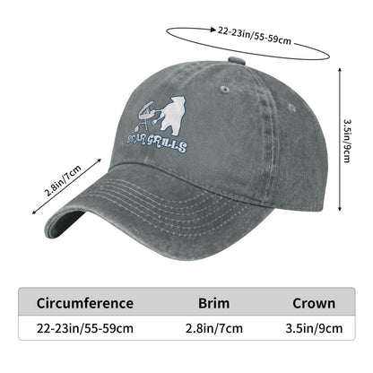 Bear Grills Printed unisex baseball cap adjustable cap outdoor sun hats trucker hat