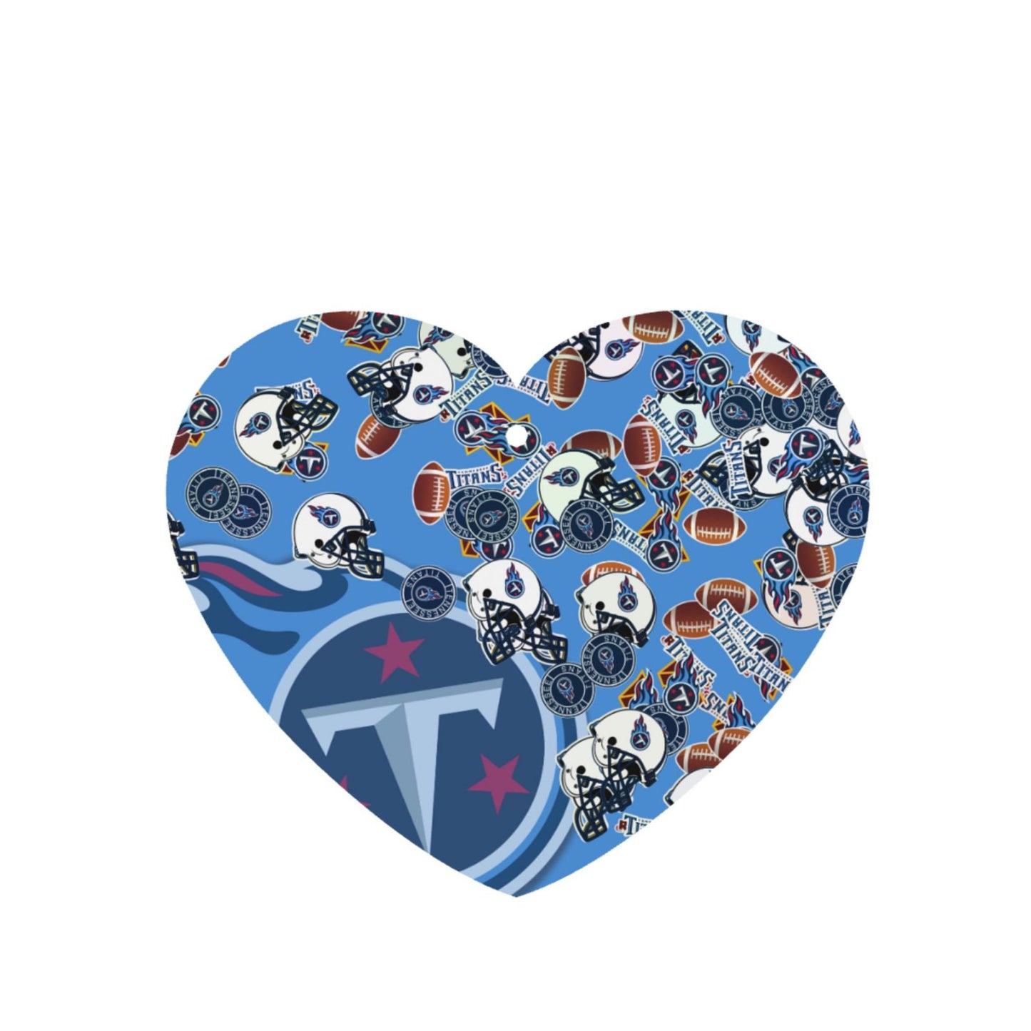 4-pcs Tennessee Titans Car Air Fresheners Cards Set car aromatherapy tablets