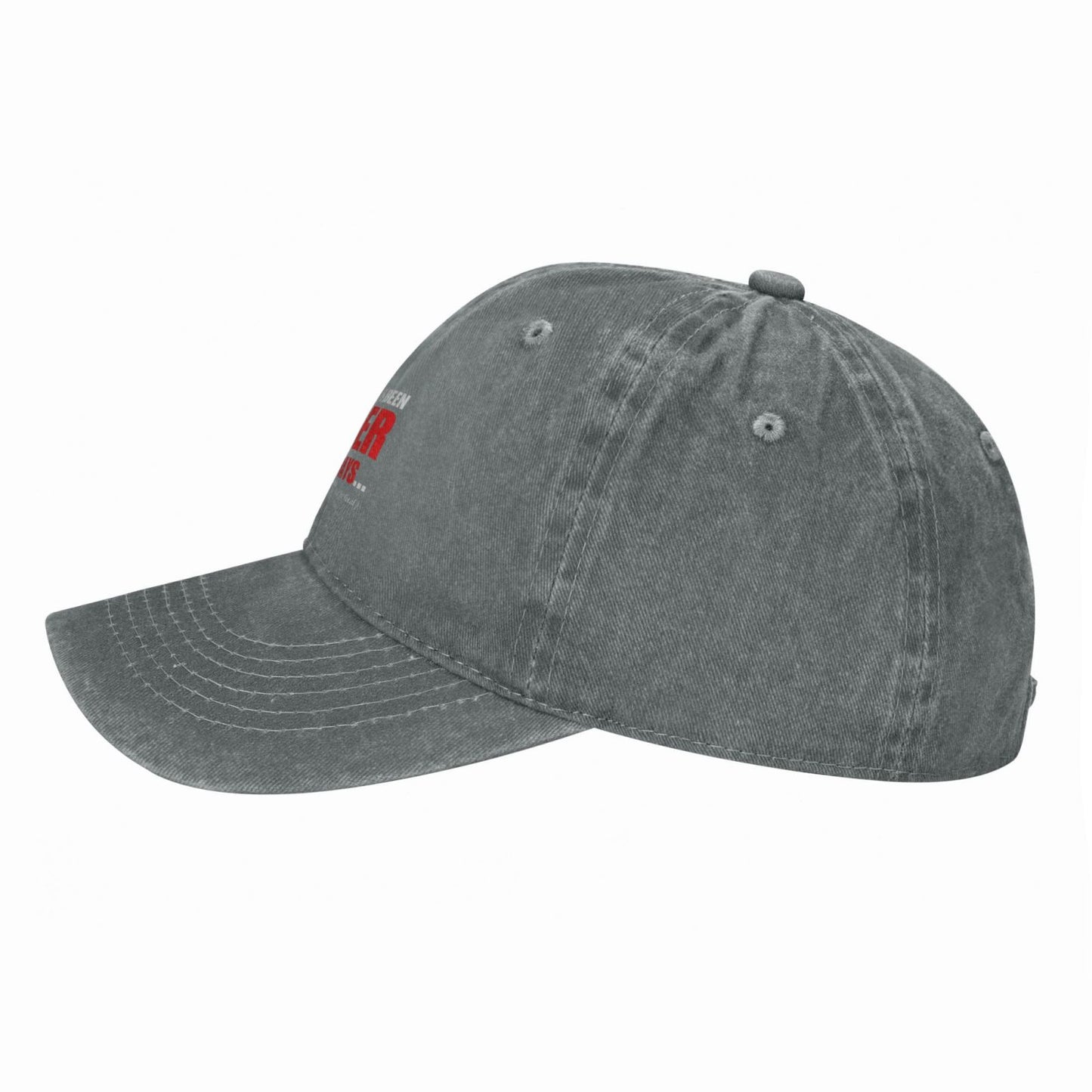 I Have Been Sober For 90 Days Printed unisex baseball cap adjustable cap outdoor casual cap truck driver cap