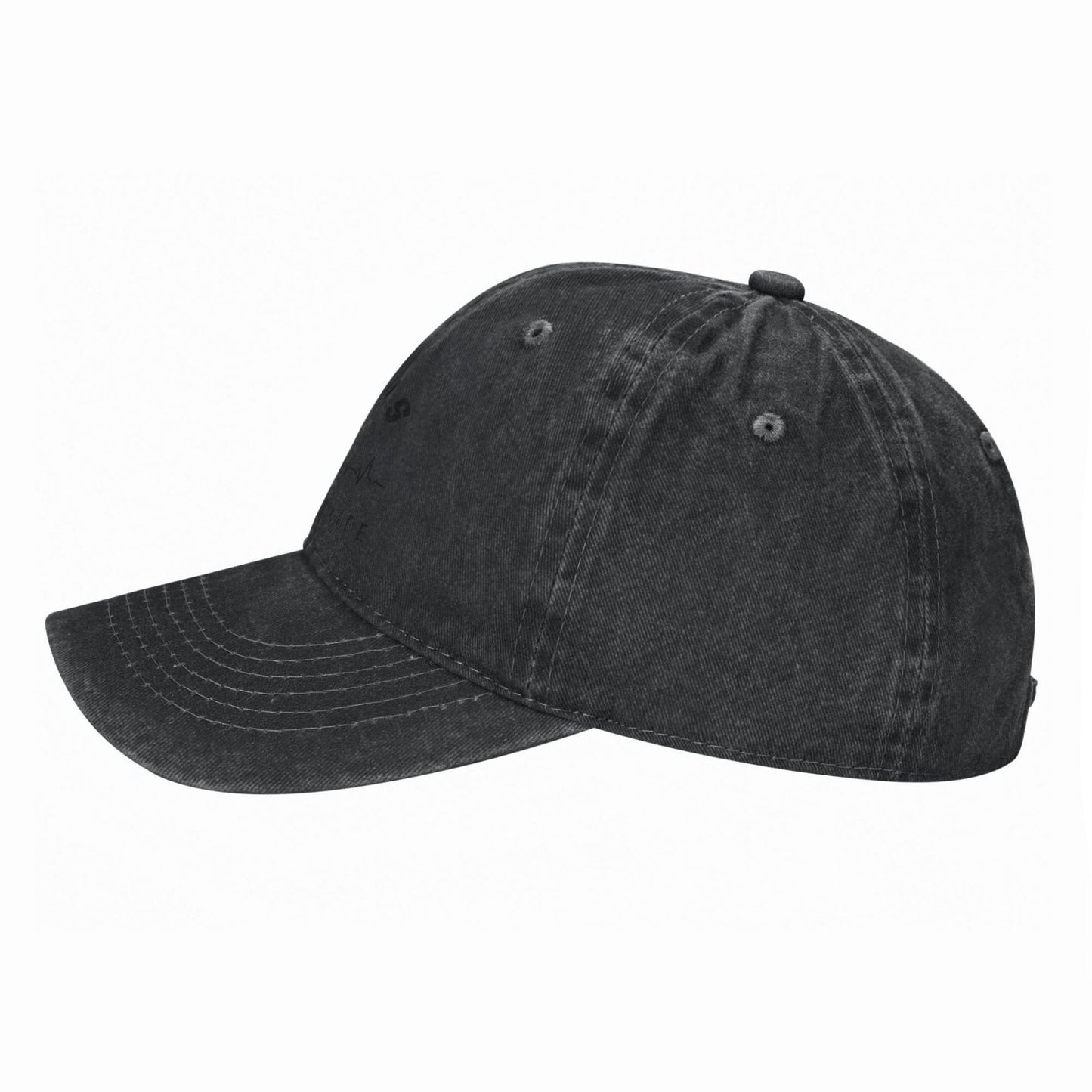 Jesus-Saved My Life Printed unisex baseball cap adjustable cap outdoor sun hats trucker hat