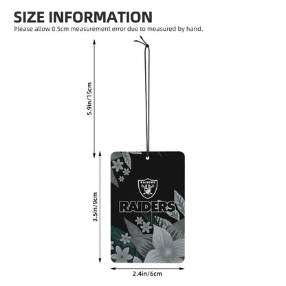 4pcs- Las Vegas Raiders car aromatherapy tablets Car Air Fresheners Cards Set
