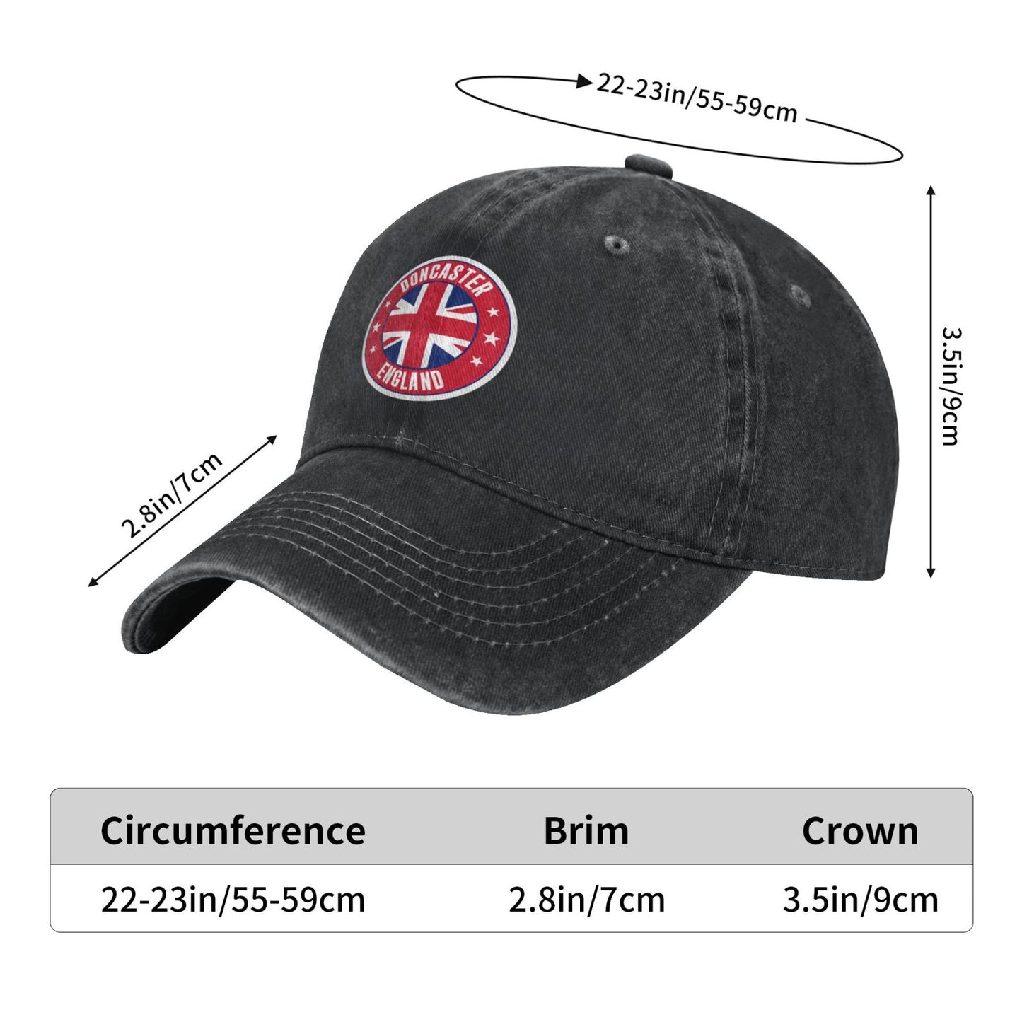 Doncaster Printed unisex baseball cap adjustable cap outdoor sun hats trucker hat