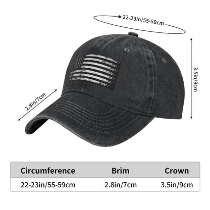 American Retro Flag Printed unisex baseball cap adjustable cap outdoor sun hats trucker hat
