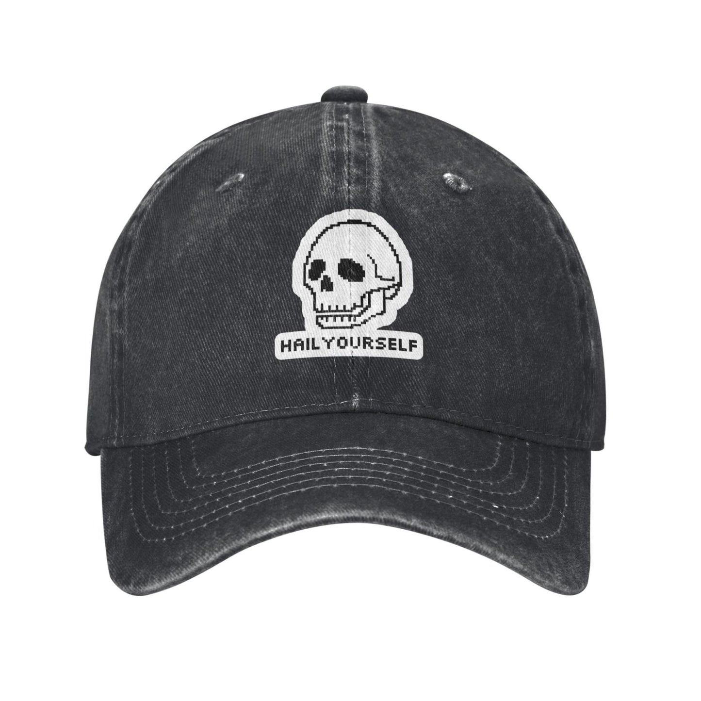 Hall Yourself Printed unisex baseball cap outdoor hats adjustable cap trucker gift hat
