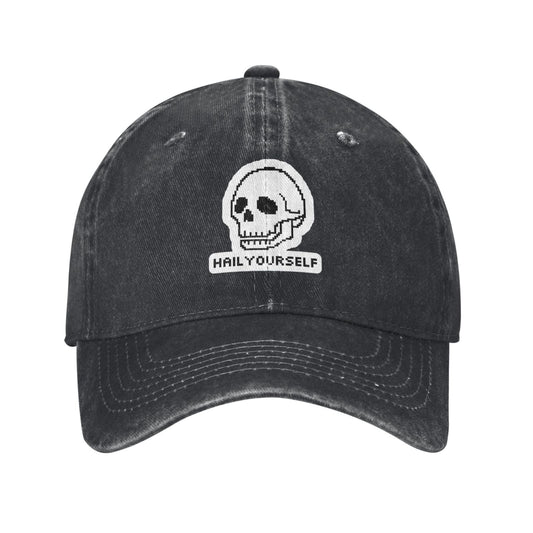 Hall Yourself Printed unisex baseball cap outdoor hats adjustable cap trucker gift hat