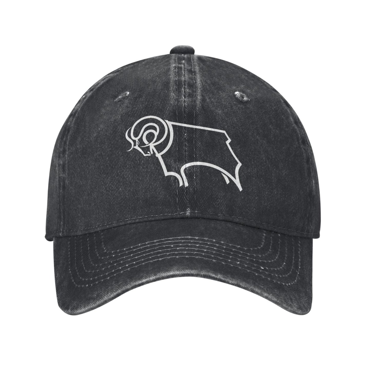 Derby County Football Club Printed unisex baseball cap outdoor hats adjustable cap trucker gift hat