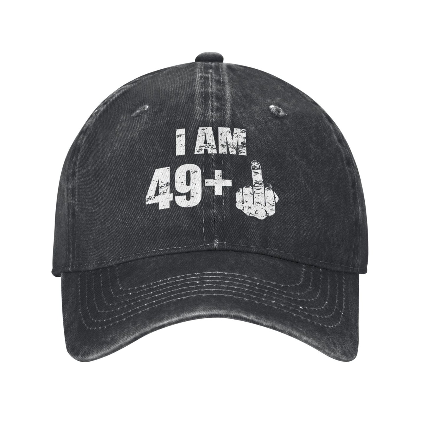 I AM 49+ Printed unisex baseball cap adjustable cap outdoor sun hats trucker hat