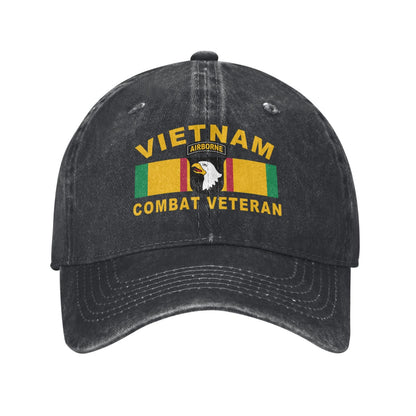 101st Airborne Vietnam Combat Printed unisex baseball cap adjustable cap outdoor sun hats trucker hat