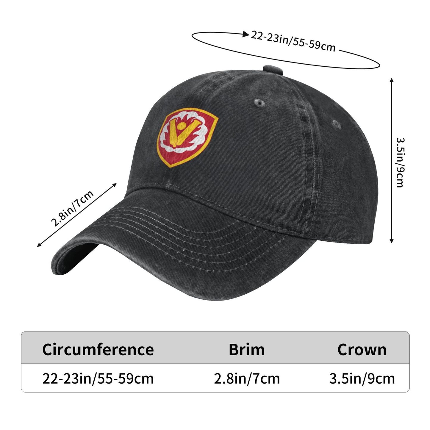 59th Ordnance Brigade Printed unisex baseball cap outdoor hats adjustable cap trucker gift hat