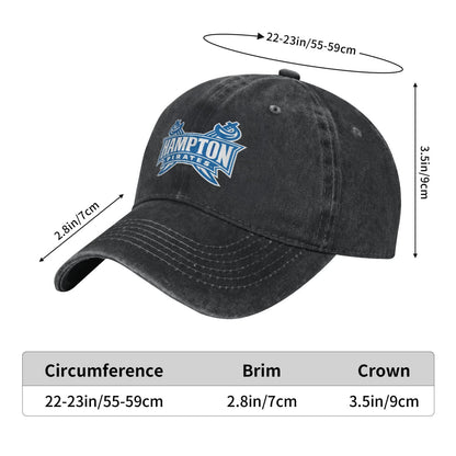 Hampton Printed unisex baseball cap adjustable cap outdoor trucker hat veterans Gifts