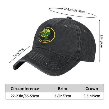 9 Squadron Vulcan Zaps Printed unisex baseball cap adjustable cap outdoor trucker hat veterans Gifts
