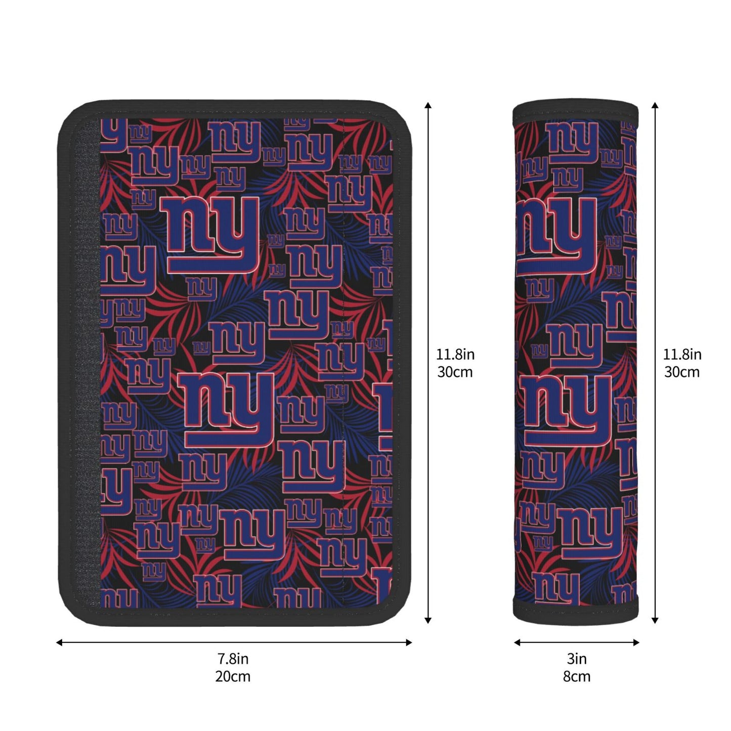 New York Giants Car seat belt protective cover personalized seat belt protective cover