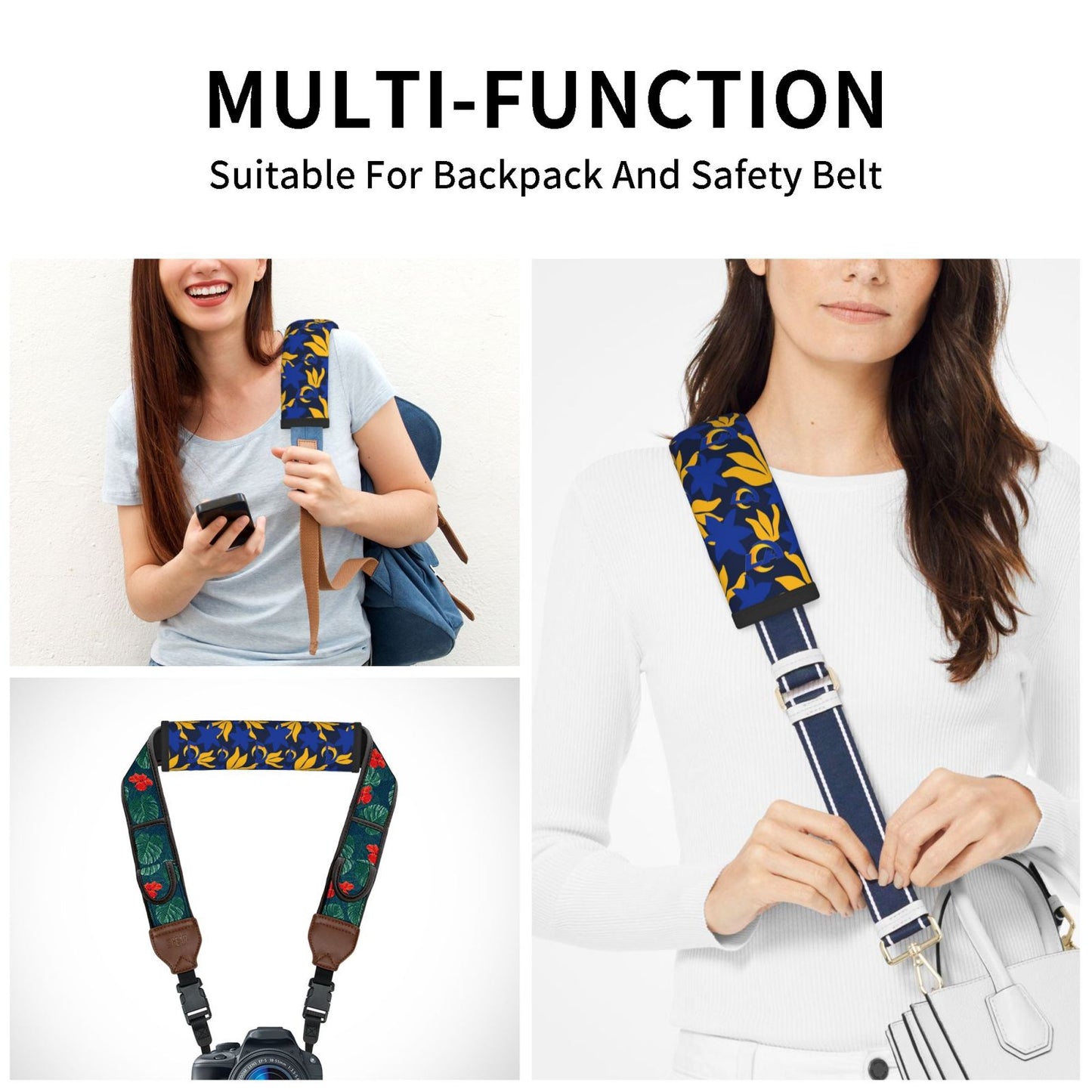 Los Angeles Rams Car seat belt shoulder strap adult seat belt protective cover
