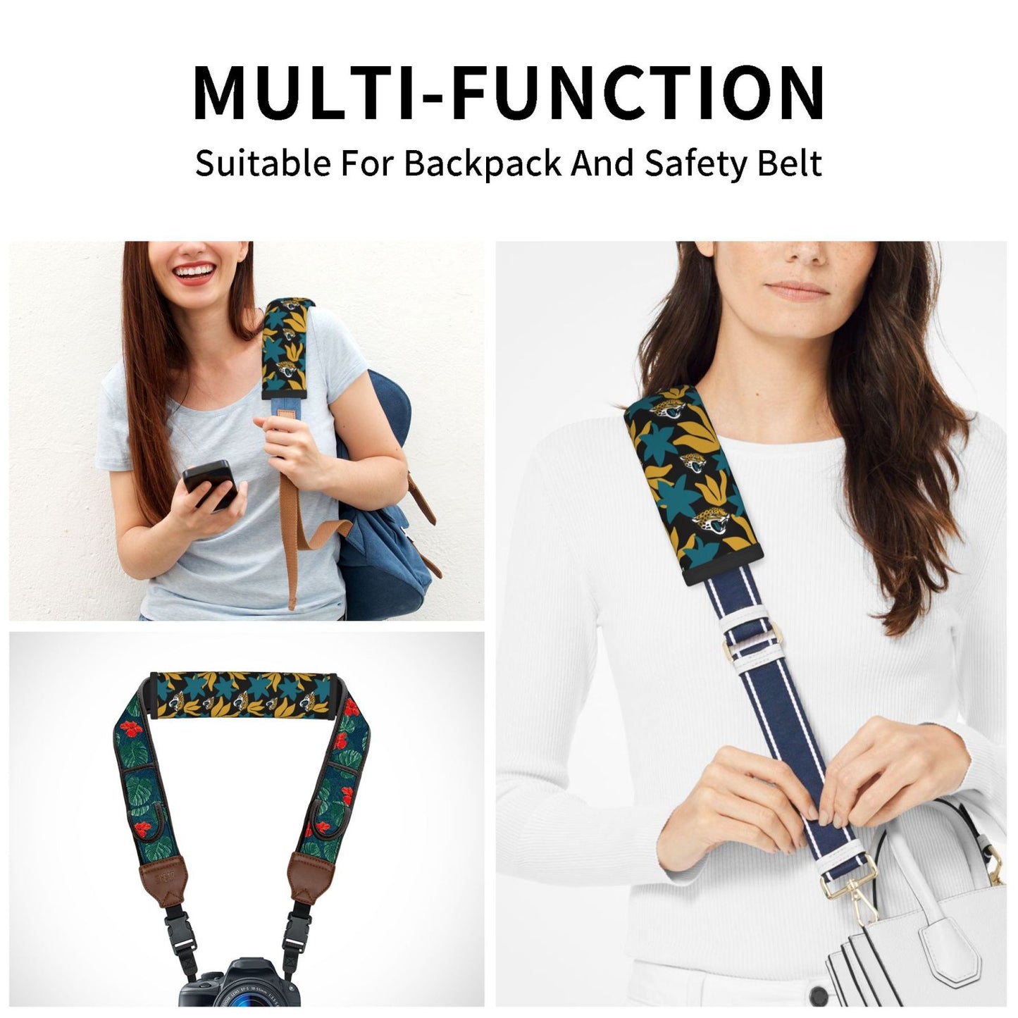 Jacksonville Jaguars Car seat belt shoulder strap adult seat belt protective cover