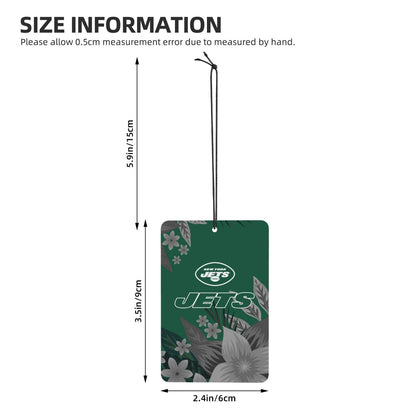 4pcs- New York Jets car aromatherapy tablets Car Air Fresheners Cards Set