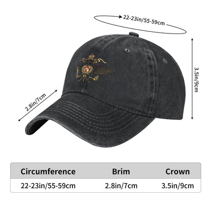 The 1st Queen's Dragoon Guard Printed unisex baseball cap adjustable cap outdoor trucker hat veterans Gifts