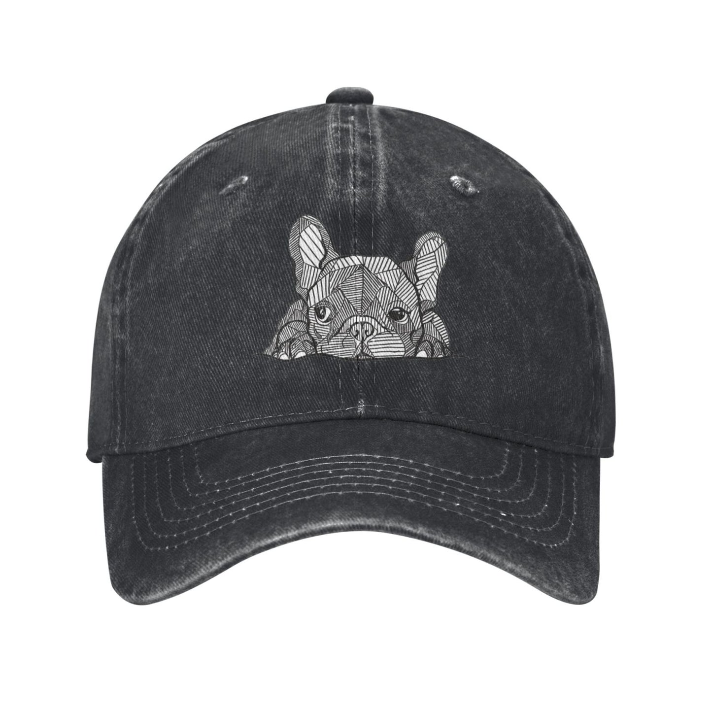 Dog Polygon Art Wall Geometry Printed unisex baseball cap outdoor hats adjustable cap trucker gift hat