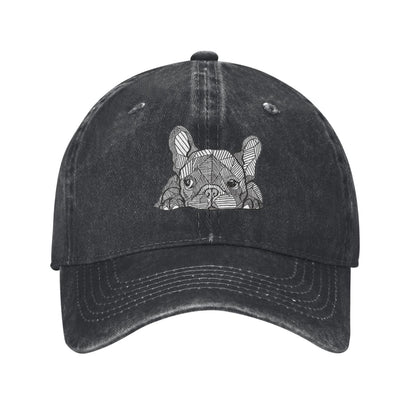 Dog Polygon Art Wall Geometry Printed unisex baseball cap outdoor hats adjustable cap trucker gift hat