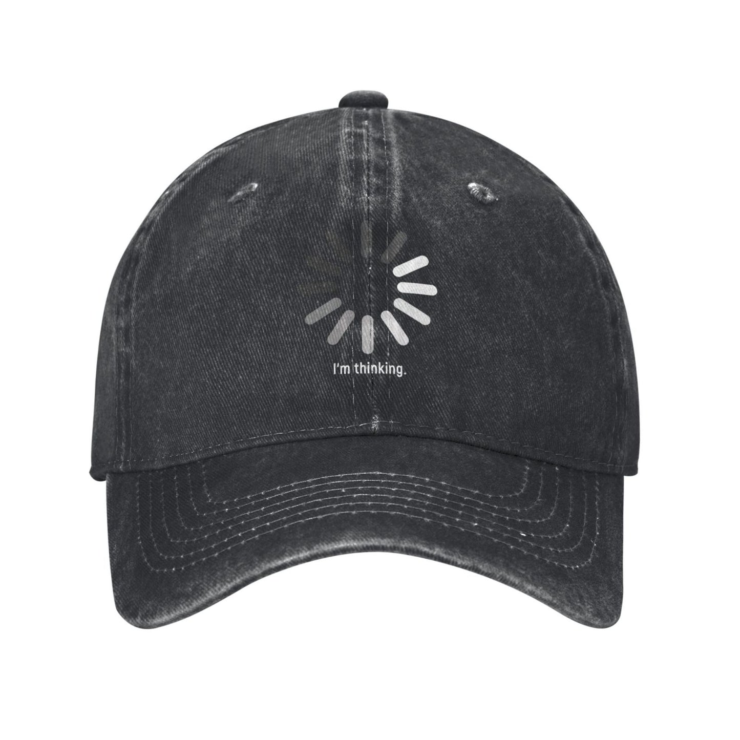 I'm Thinking Printed unisex baseball cap adjustable cap outdoor sun hats trucker hat