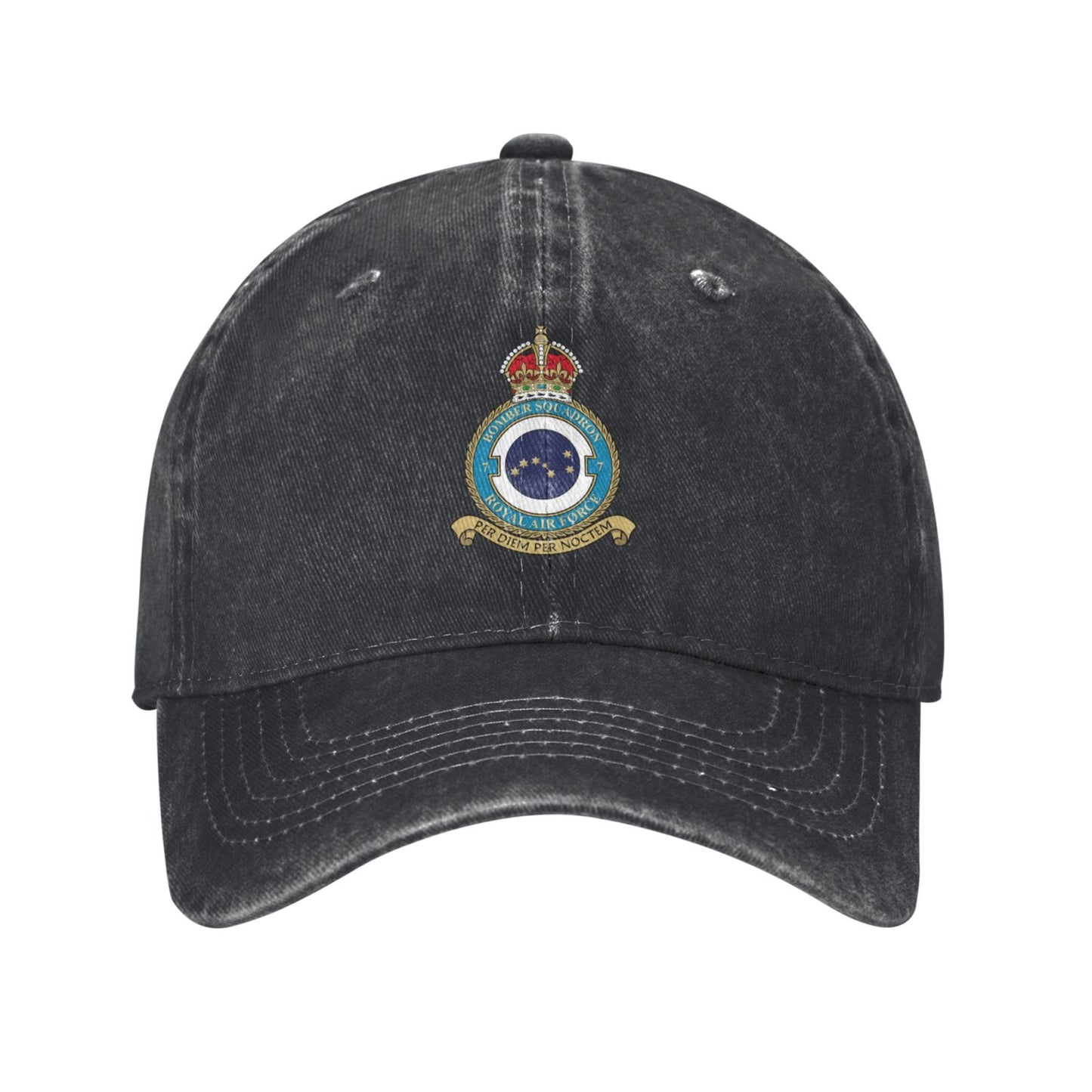 7 Bomber Squadron Printed unisex baseball cap adjustable cap outdoor trucker hat veterans Gifts