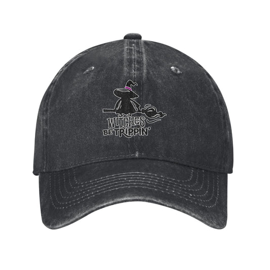 Witches Be Trippin Printed unisex baseball cap outdoor hats adjustable cap trucker gift hat