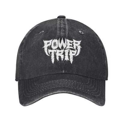 POWER TRIP Printed unisex baseball cap adjustable cap outdoor sun hats trucker hat