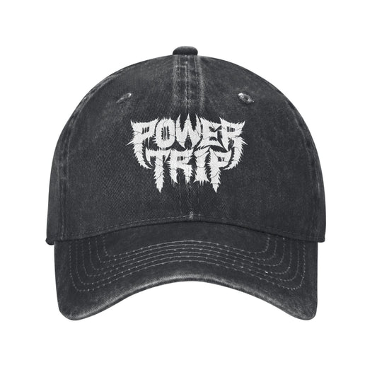 POWER TRIP Printed unisex baseball cap adjustable cap outdoor sun hats trucker hat