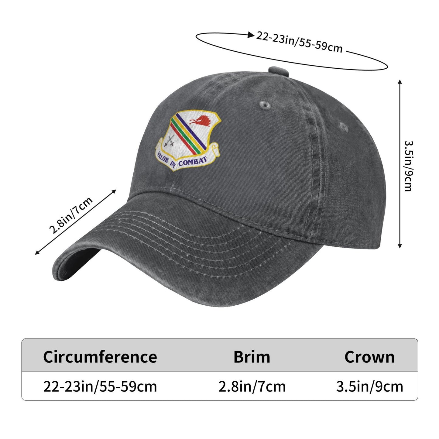 354th Fighter Wing Printing unisex baseball cap adjustable cap veteran gift