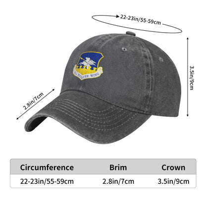 51st Fighter Wing Printed unisex baseball cap adjustable cap veteran gift